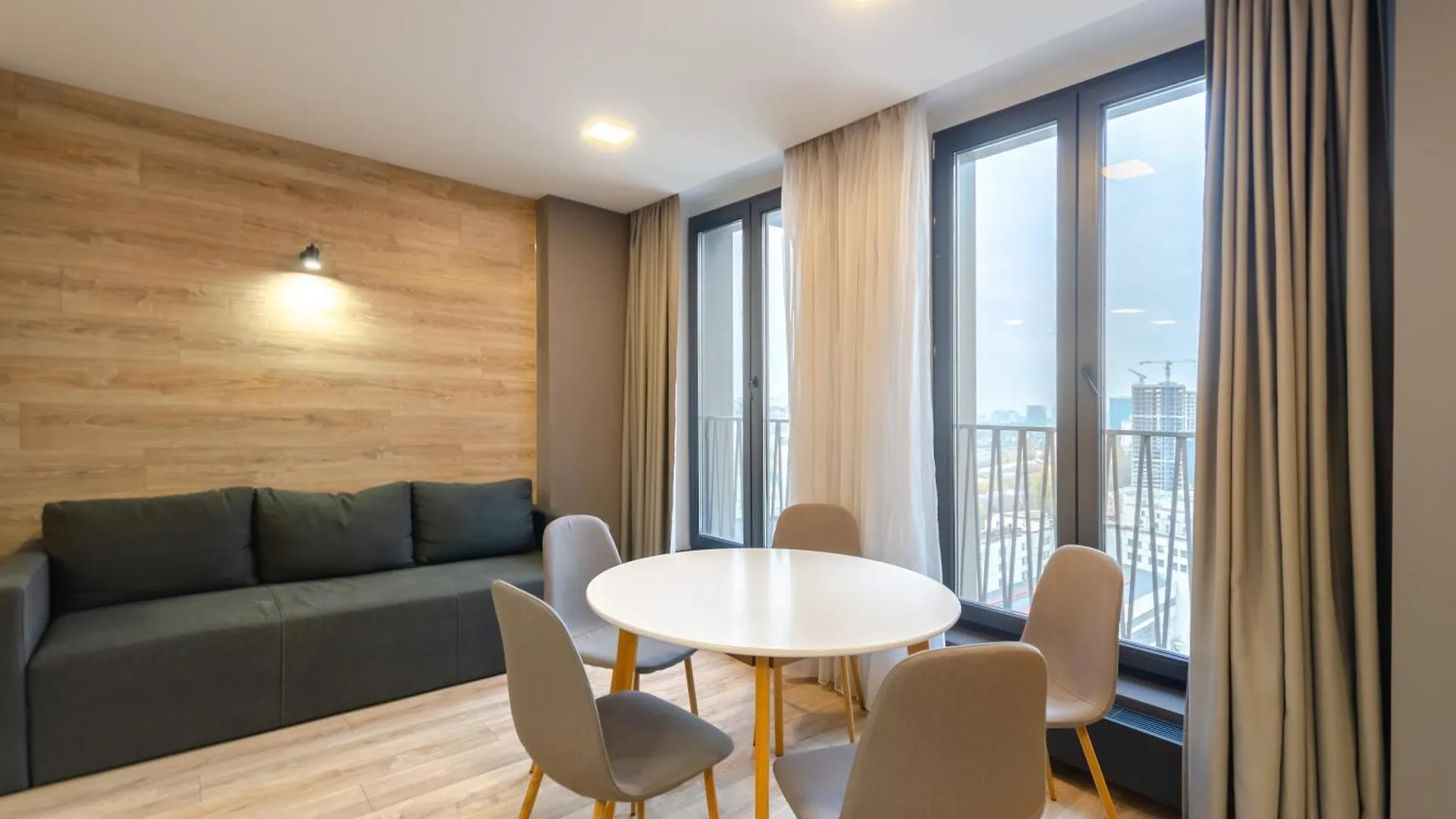Petrovdom Apartments 18-199 In Rc New York Concept House, Antonovycha 74 基輔